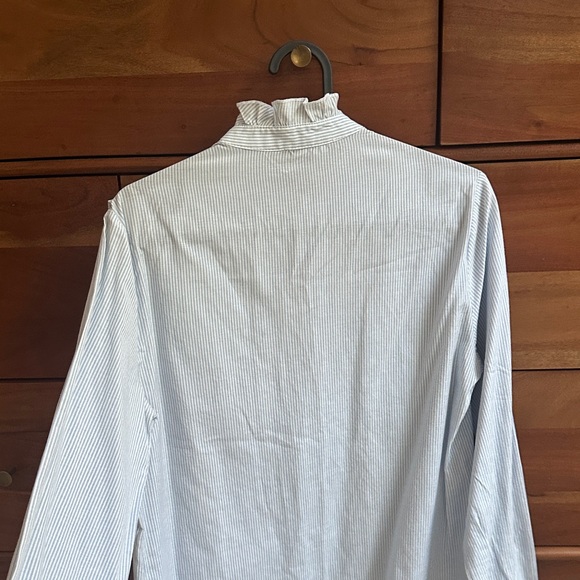 Striped Ruffle Shirt - Picture 4 of 5